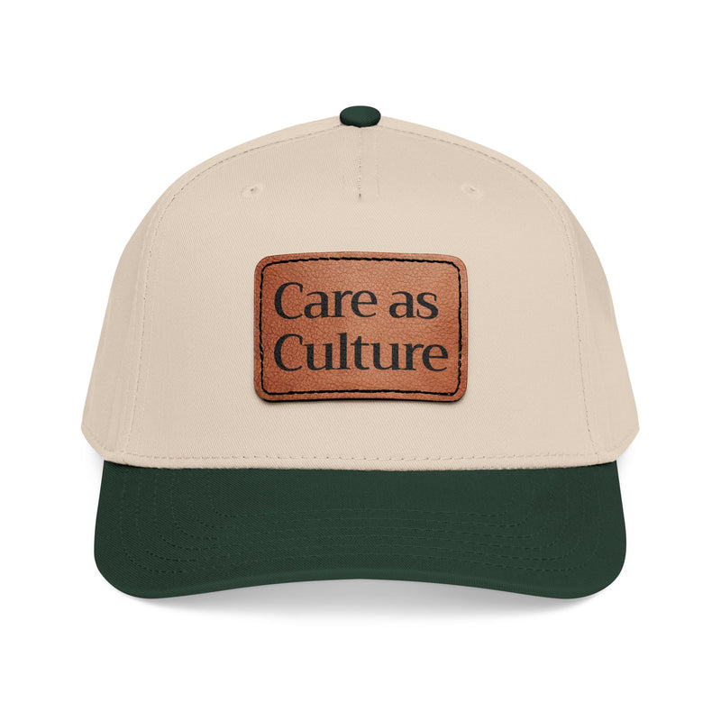 Care as Culture Leather Hat